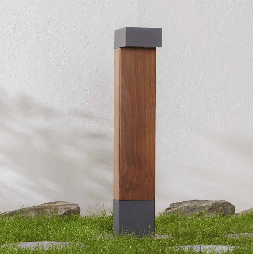 BEGA 84498 LED tuinpadverlichting, grafiet, hoekig