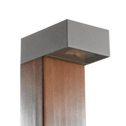 BEGA 84498 LED tuinpadverlichting, grafiet, hoekig