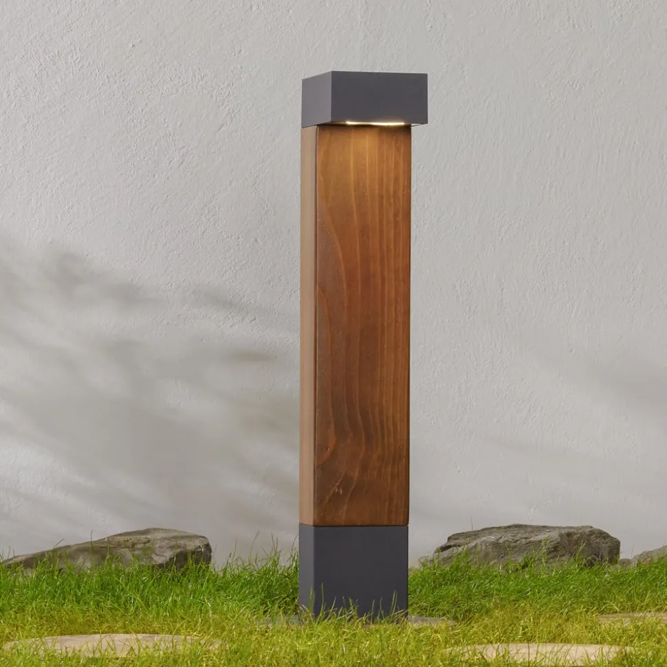 BEGA 84498 LED tuinpadverlichting, grafiet, hoekig