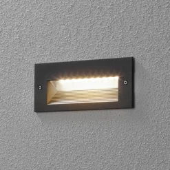 BEGA 33053 LED-wandmontage 3.000K grafiet 17 cm