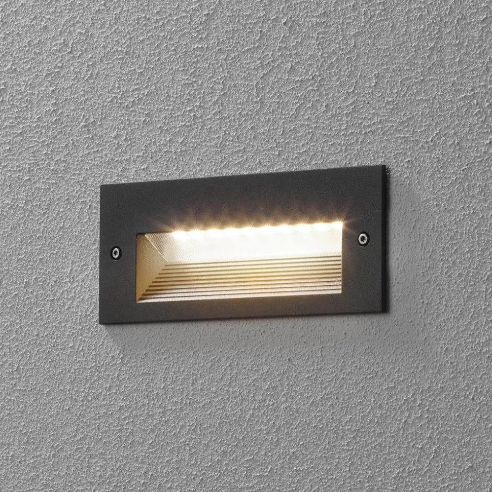 BEGA 33053 LED-wandmontage 3.000K grafiet 17 cm