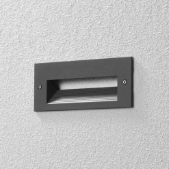 BEGA 33053 LED-wandmontage 3.000K grafiet 17 cm
