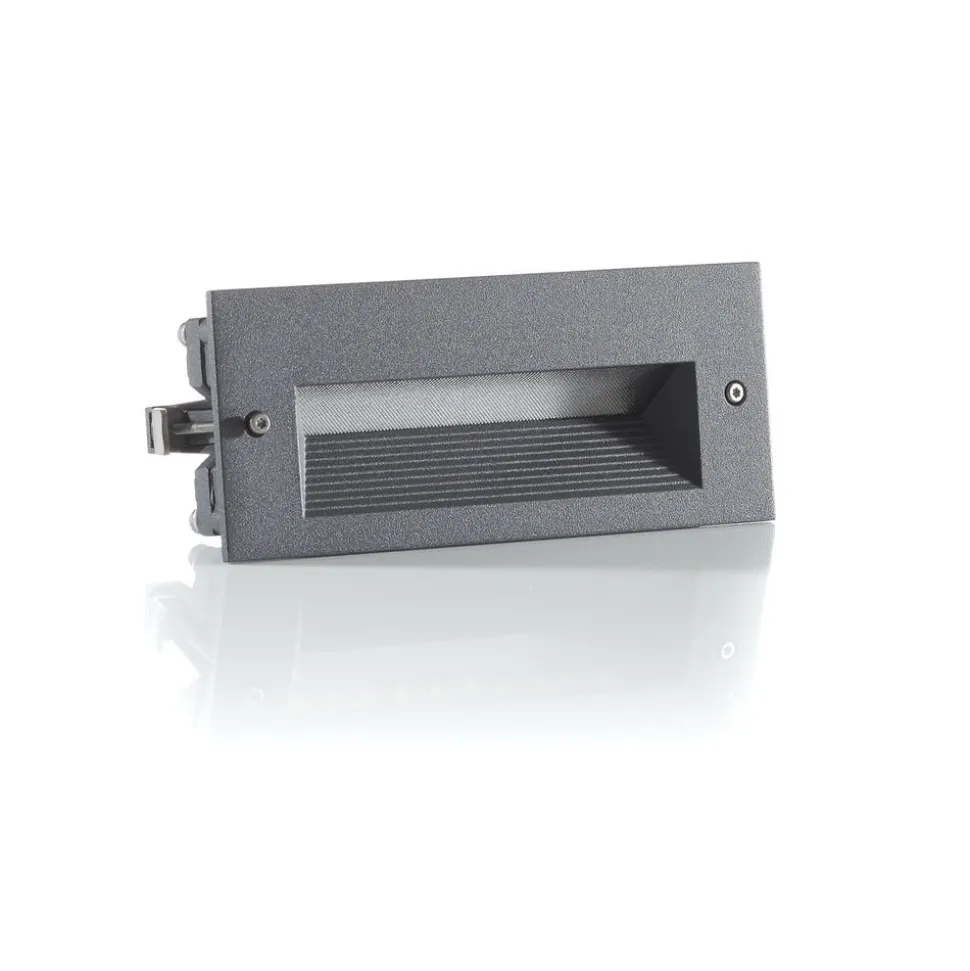 BEGA 33053 LED-wandmontage 3.000K grafiet 17 cm