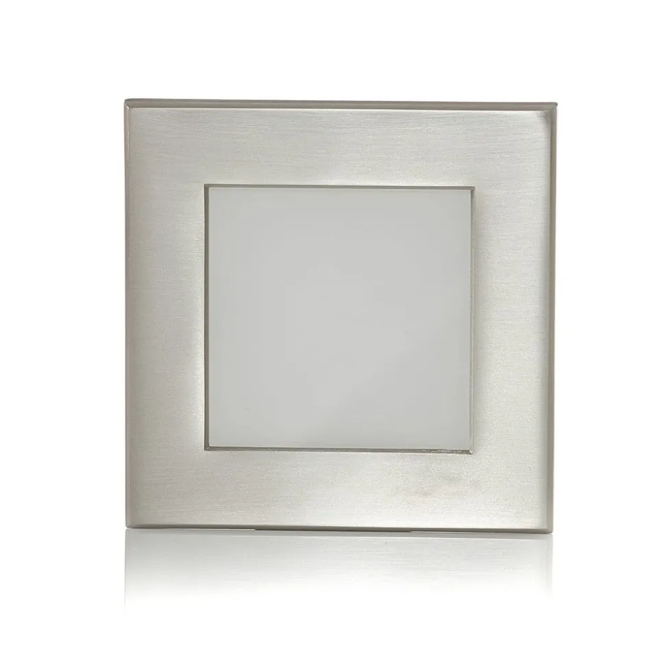 BEGA Accenta wandinbouw hoekig frame staal 160lm