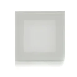 BEGA Accenta wandinbouw hoekig ring wit 160lm