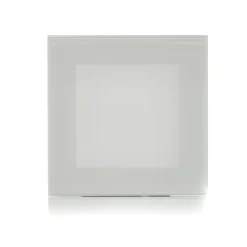 BEGA Accenta wandinbouw hoekig ring wit 315lm