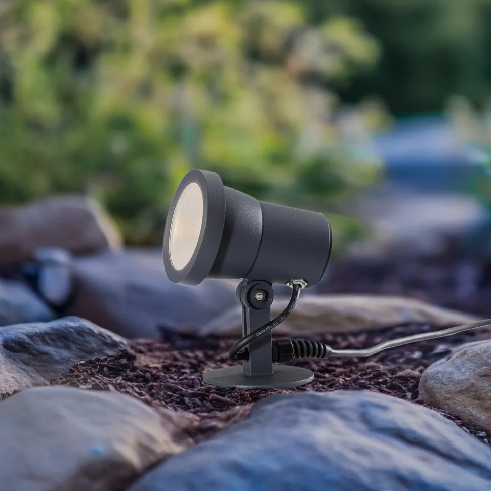 Bega buitenspot 85009, grafiet, gegoten aluminium, stekker