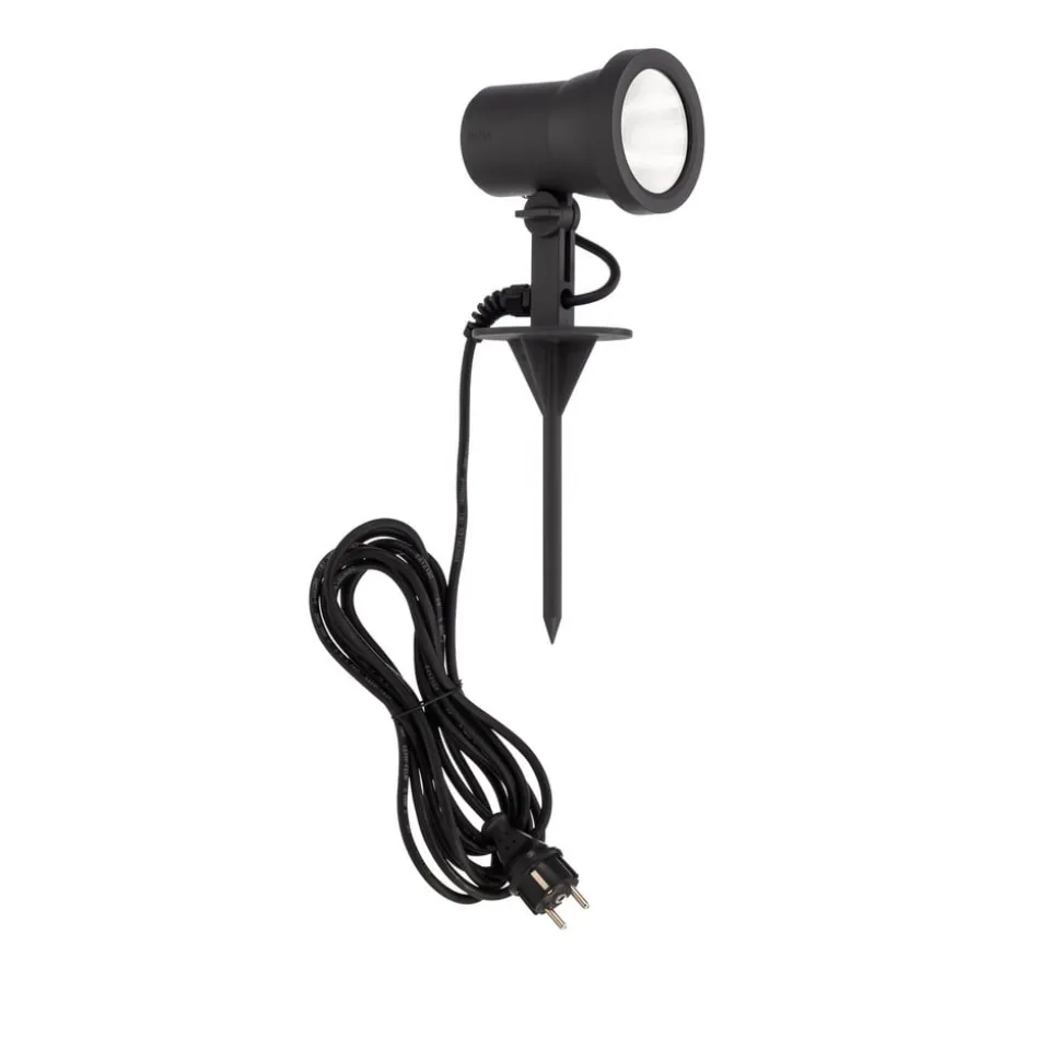 Bega buitenspot 85009, grafiet, gegoten aluminium, stekker