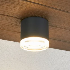 BEGA 66056K3 buiten plafondlamp grafiet 3.000K 62°