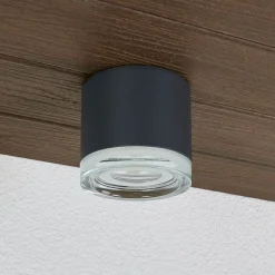 BEGA 66056K3 buiten plafondlamp grafiet 3.000K 62°