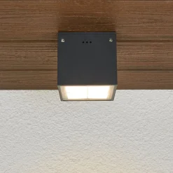 BEGA 66157K3 buiten plafondlamp grafiet 3.000K 38°