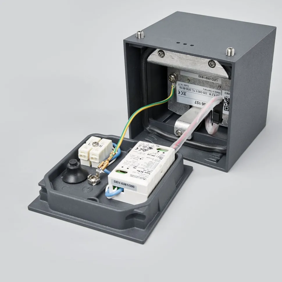 BEGA 66157K3 buiten plafondlamp grafiet 3.000K 38°