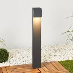 BEGA 77237K3 tuinlicht hoekig grafiet 3000K onder