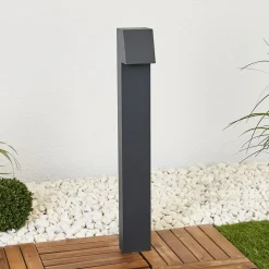 BEGA 77237K3 tuinlicht hoekig grafiet 3000K onder