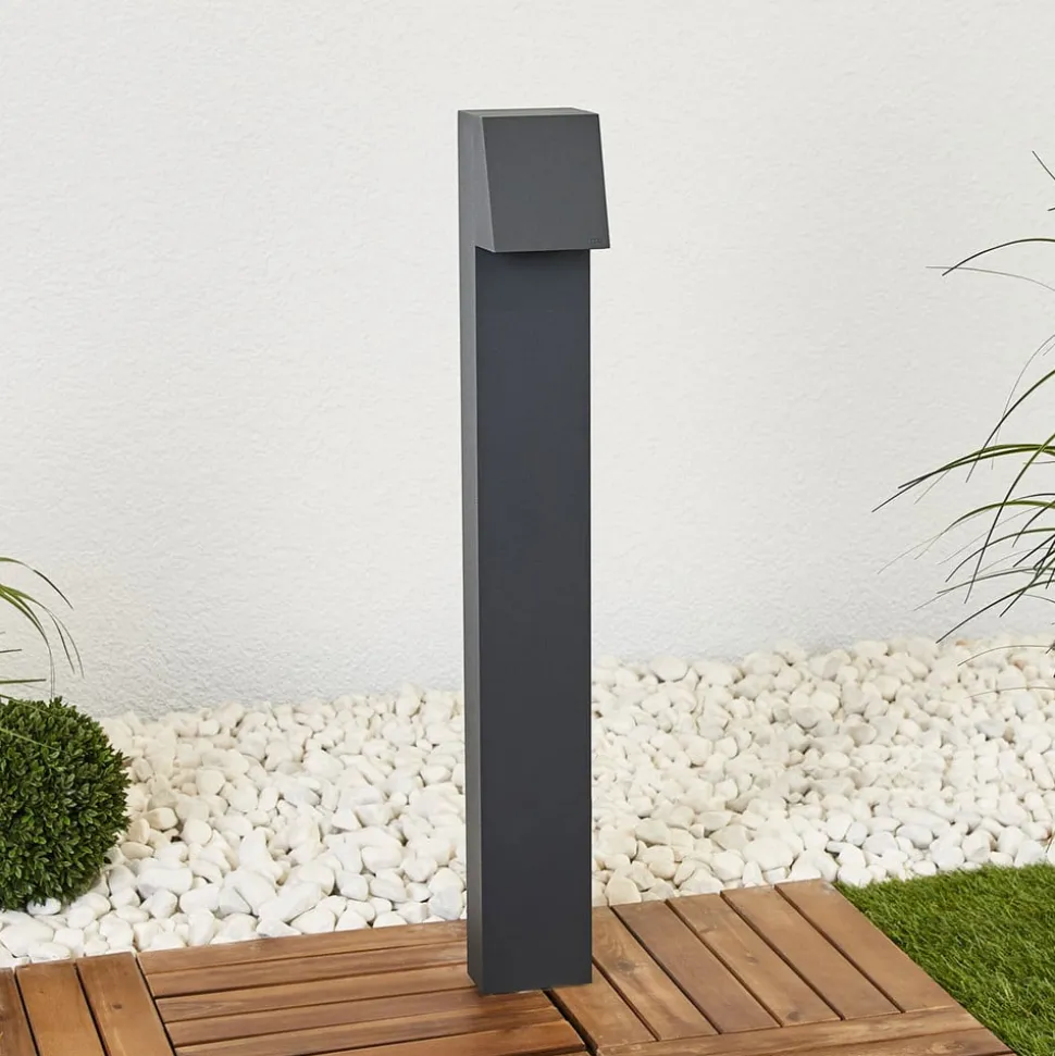 BEGA 77237K3 tuinlicht hoekig grafiet 3000K onder