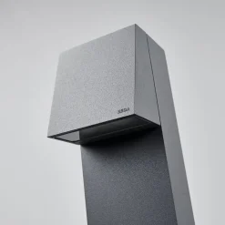 BEGA 77237K3 tuinlicht hoekig grafiet 3000K onder