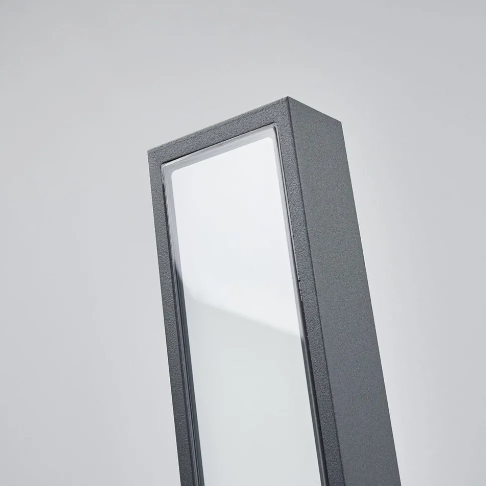 BEGA 77246K3 tuinlicht hoekig grafiet 3000K 1zijde