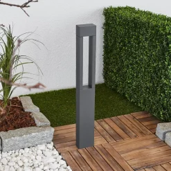 BEGA 77265K3 tuinlicht hoekig grafiet 3.000K open