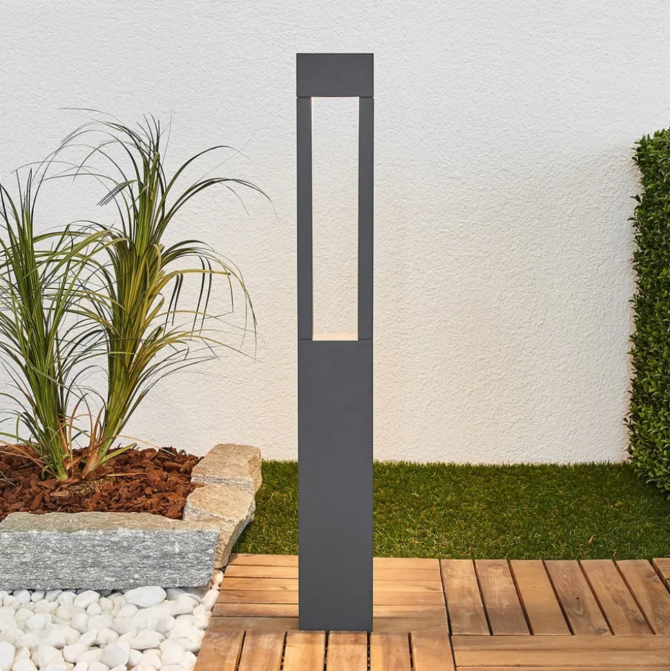 BEGA 77265K3 tuinlicht hoekig grafiet 3.000K open