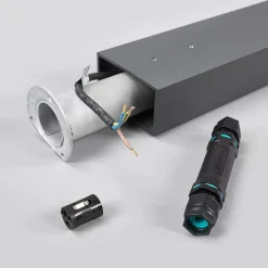 BEGA 77265K3 tuinlicht hoekig grafiet 3.000K open