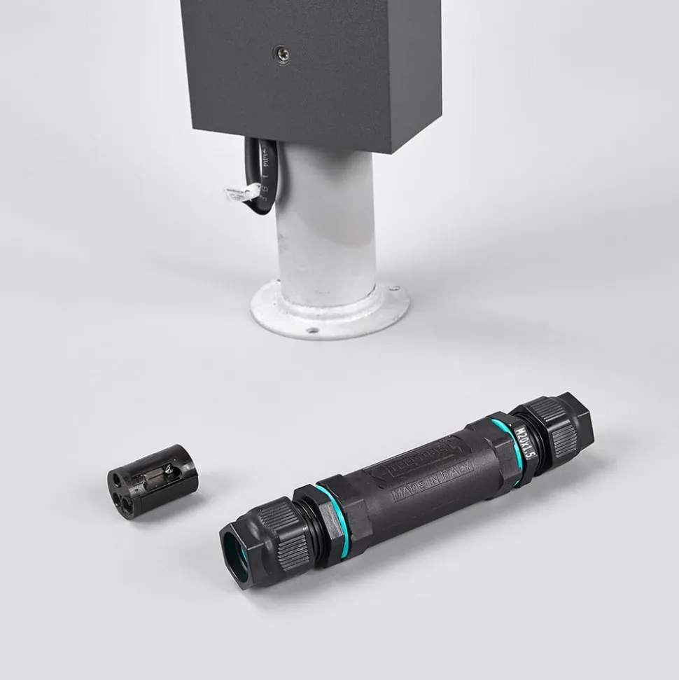 BEGA 77265K3 tuinlicht hoekig grafiet 3.000K open