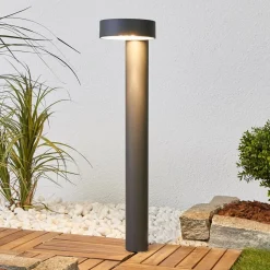 BEGA 77218K3 tuinlicht rond grafiet 3.000K onder