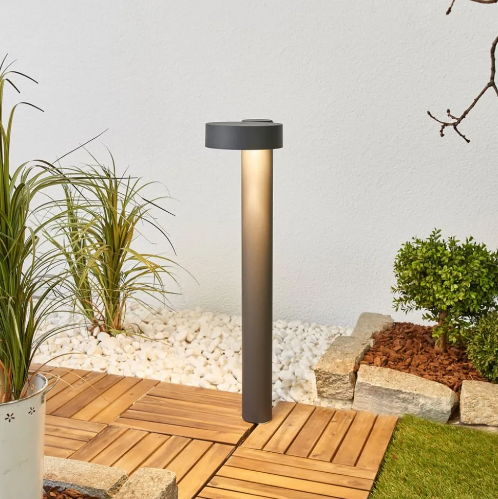 BEGA 77218K3 tuinlicht rond grafiet 3.000K onder