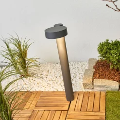 BEGA 77218K3 tuinlicht rond grafiet 3.000K onder