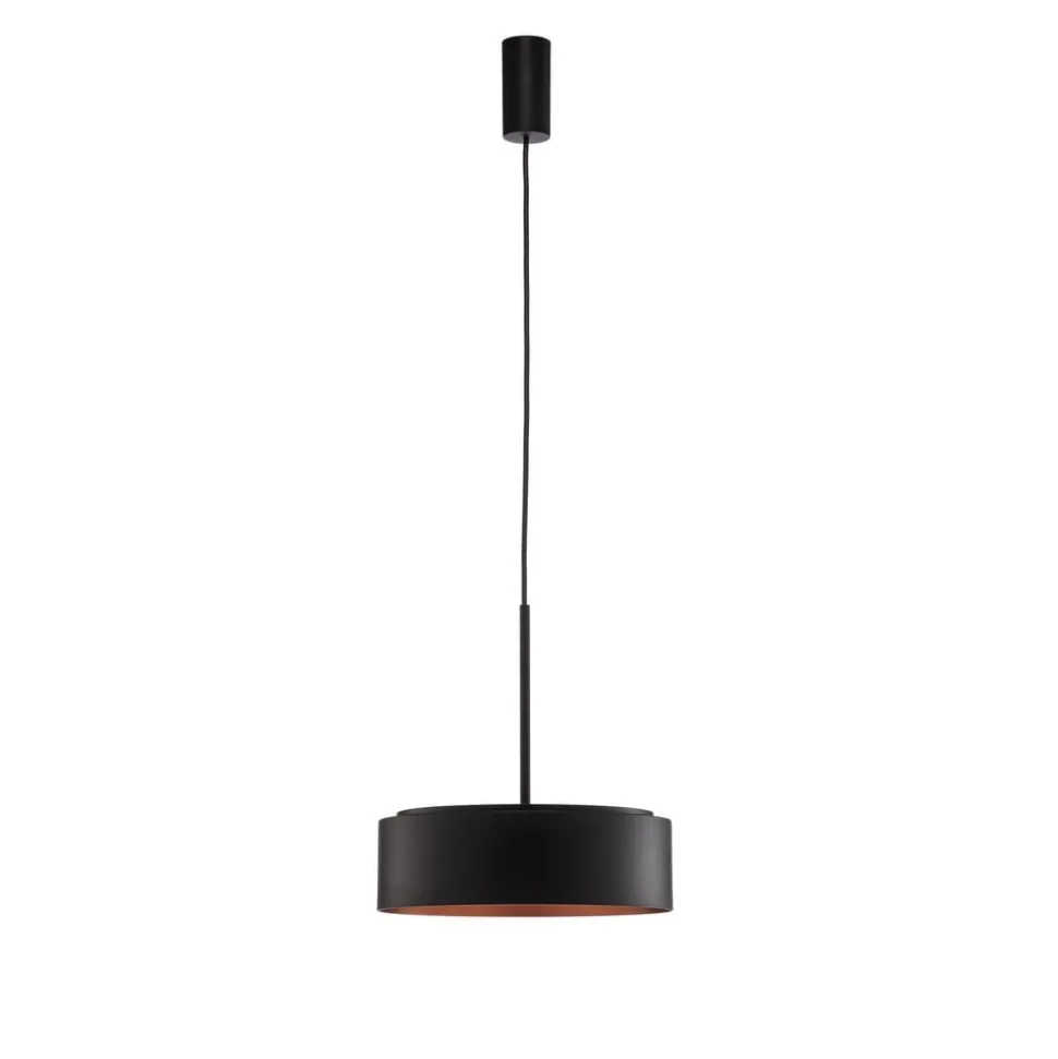 Bega LED hanglamp Studio Line Ø 36 cm zwart-koper DALI