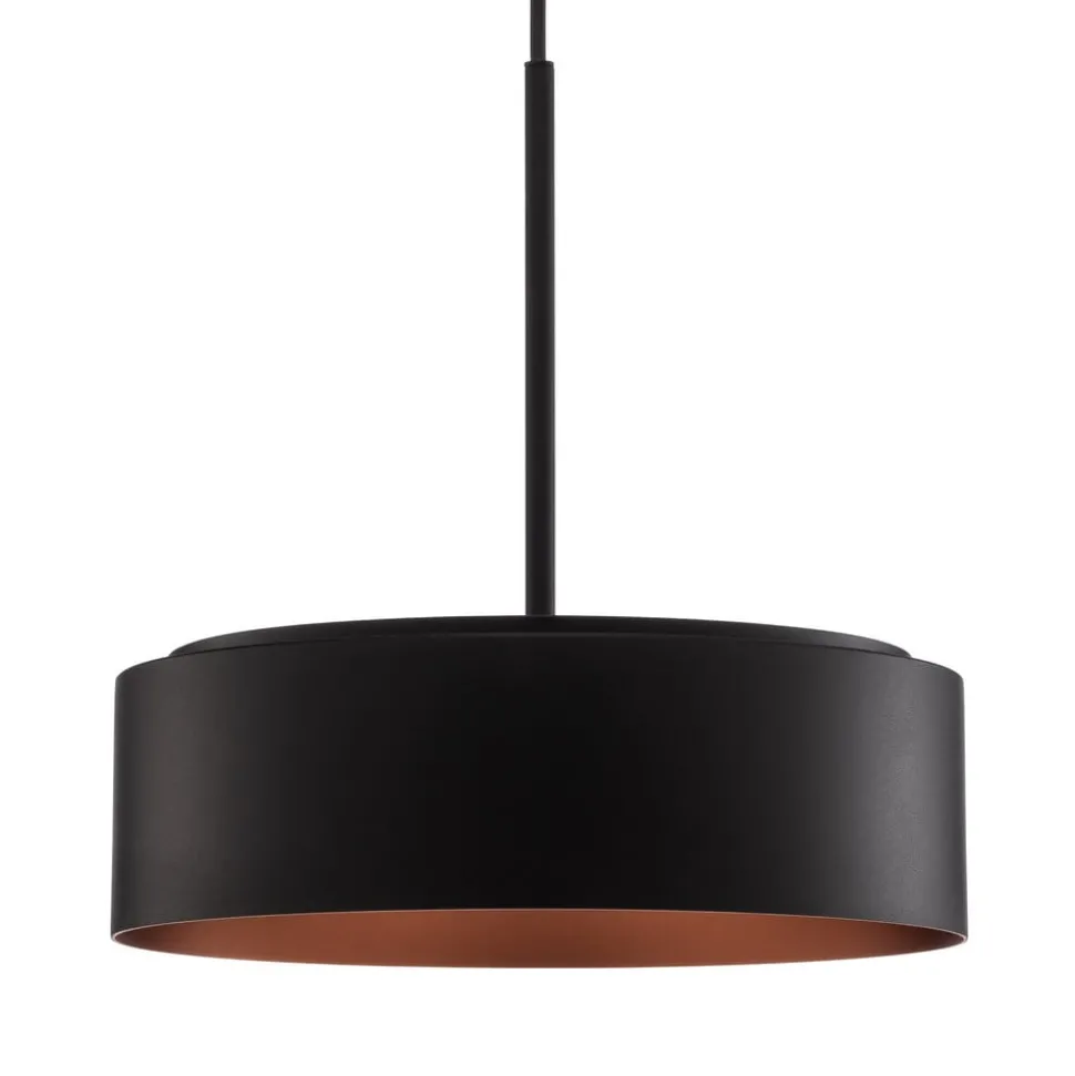 Bega LED hanglamp Studio Line Ø 36 cm zwart-koper DALI