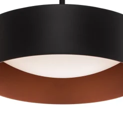 Bega LED hanglamp Studio Line Ø 36 cm zwart-koper DALI