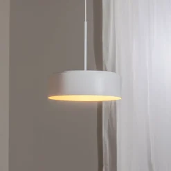 Bega LED hanglamp Studio Line, Ø 36 cm, wit-goud, DALI