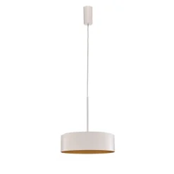 Bega LED hanglamp Studio Line, Ø 36 cm, wit-goud, DALI