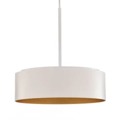 Bega LED hanglamp Studio Line, Ø 36 cm, wit-goud, DALI