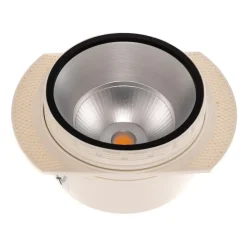 Bega LED plafondinbouwspot Studio Line, aluminium gegoten, zwart