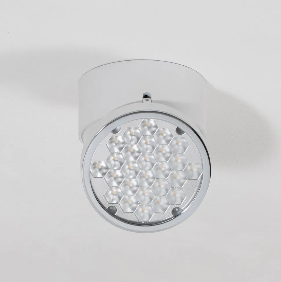 Bega LED plafondspot 51312.1, wit, metaal DALI zwenkbaar