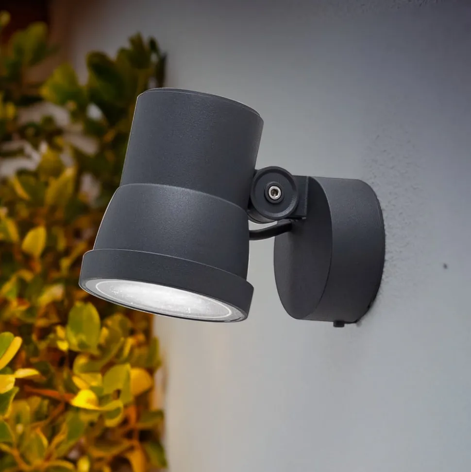 Bega LED spot 84952K3, DALI, grafiet, gegoten aluminium