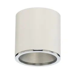 Bega LED spot Studio Line opbouw, aluminium Ø 9 cm, wit-aluminium