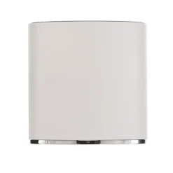 Bega LED spot Studio Line opbouw, aluminium Ø 9 cm, wit-aluminium