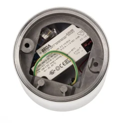 Bega LED spot Studio Line opbouw, aluminium Ø 9 cm, wit-aluminium