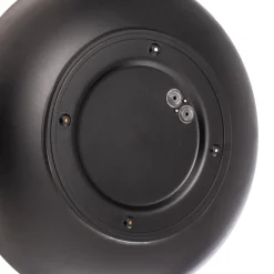 Bega LED-spiegel Studio Line zwart-messing, Ø 50 cm