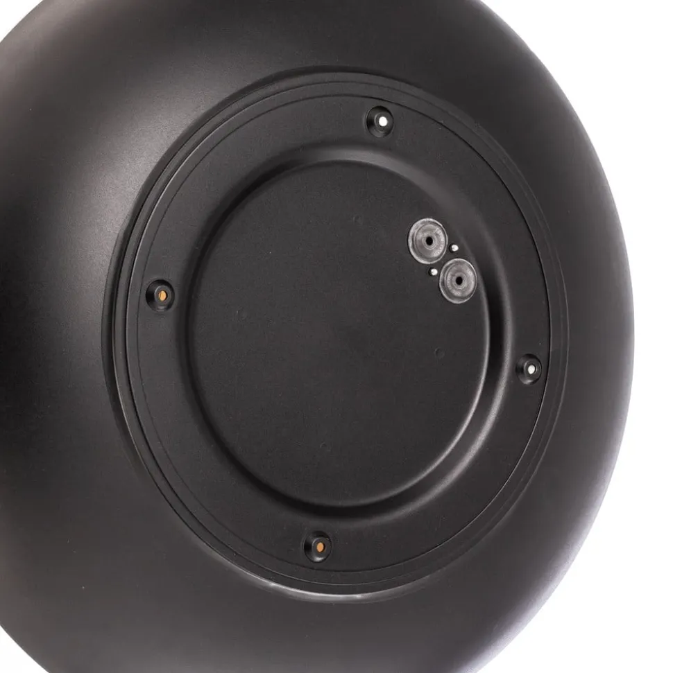 Bega LED-spiegel Studio Line zwart-messing, Ø 50 cm