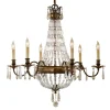 Bellini - kroonluchter met antiek effect