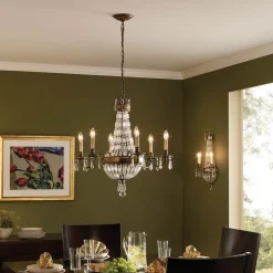 Bellini - kroonluchter met antiek effect