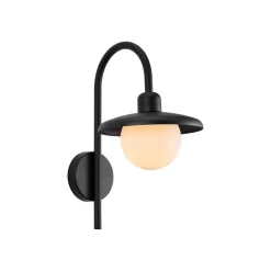 Berlo buitenwandlamp, zwart