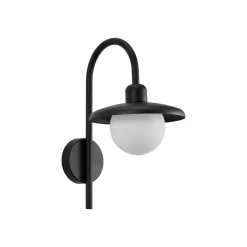 Berlo buitenwandlamp, zwart