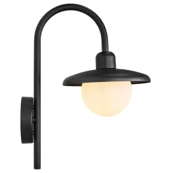 Berlo buitenwandlamp, zwart