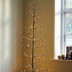 Besneeuwde Glitzer LED boom Isaac