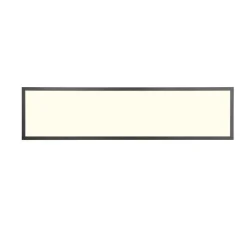 Beta LED plafondlamp, lengte 119 cm, zwart, RGBW, CCT