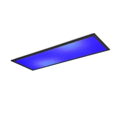 Beta plafondlamp, lengte 80 cm, zwart, RGBW, CCT